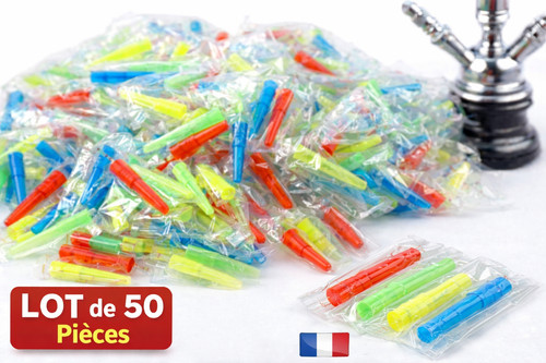 Embouts chicha jetables - 50,