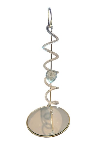 Ornamento sfera vetro blu - sfera,