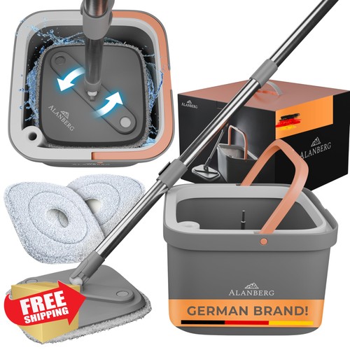 Alanberg spin mop - secchio, set