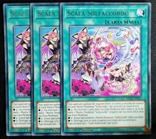 Set 3 Carte : SCALA SOLFACCORDO Rara in Italiano ANGU-IT023 YUGIOH
