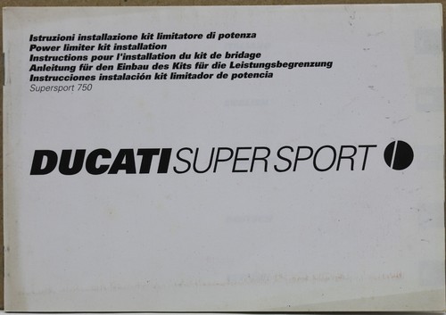 Libretto ducati super sport - super,