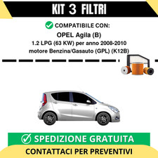 Kit 3 Filtri Tagliando per