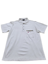 Polo Burberry uomo bianca a
