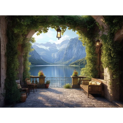 Poster quadro idilliaco - poster,