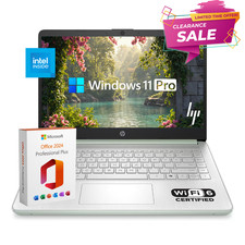 HP Laptop Computer 14", 4-Core