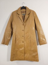 Cappotto donna pelle vintage