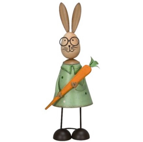 Rabbit with carrot - rabbit,