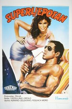 SEGNI PARTICOLARI BELLISSIMO Locandina film originale exYU 1983 ADRIANO CELENTANO b