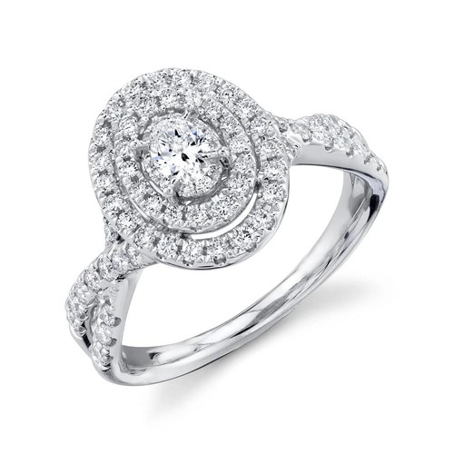 Ovale diamante fidanzamento - ovale,