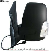 SPECCHIO FORD TRANSIT 14> ELETTRICO TERMIC BRACCIO CORTO FRECCIA BIANCA SINISTRO