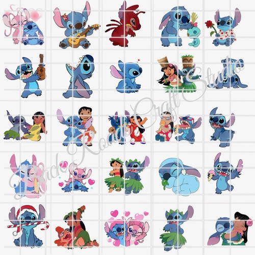 Stitch waterslide decalcomanie - waterslide,