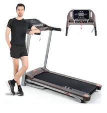 ISE Tapirulan Elettrico Pieghevole, Tapis-Roulant con Motore 2HP