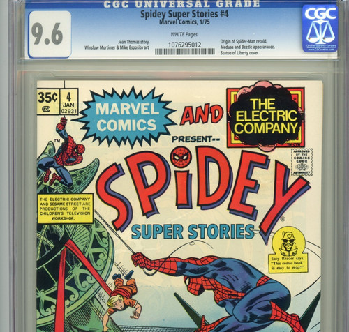 Spidey super stories cgc - super, #4