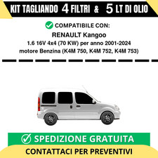 Tagliando per RENAULT Kangoo