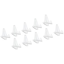 Acrilico Stand Espositori Base Cavalletto Trasparente 1.34" 24pz