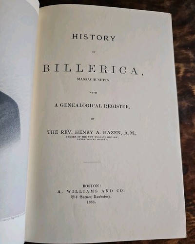 History billerica - history,