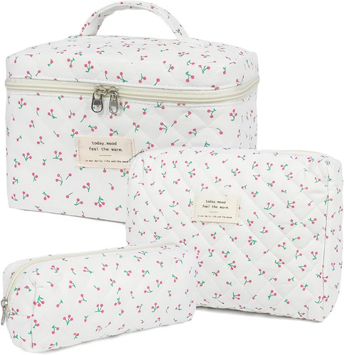 Beauty case pezzi floreale - case,, 3