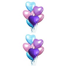  2 Pezzi Palloncini Foil Love