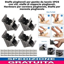 4 Pz Staffe Pieghevoli x Gambe