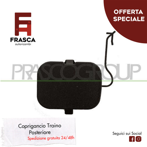 Coprigancio traino paraurti - coprigancio,