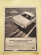 FORD CORSAIR 1500 DE LUXE RITAGLIO CLIPPING PUBBLICITA' 1960 ADVERTISING #G10