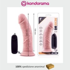 Grosso fallo iper realistico vibratore dildo con ventosa e telecomando 20 cm