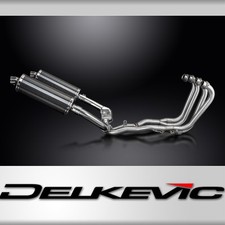 Silenziatore Honda CBR1000F FH-FX Hurricane 87-99 scarico completo 4-2 350 mm ovale carbonio