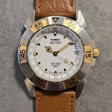 Orologio Sector ADV 2500 1851410527 100M Ronda 705-715 Swiss Made Funziona