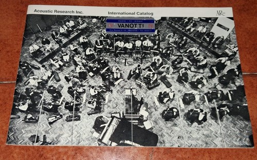 Brochure acoustic research - research, ar