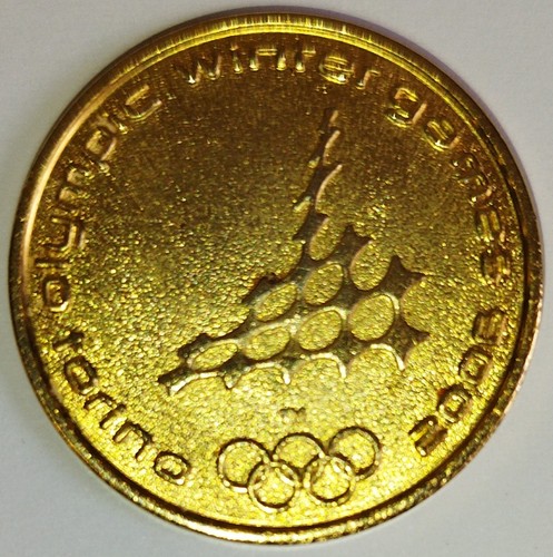 Medaglia torino 2006 atene - torino,