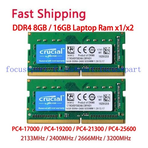Crucial 8gb 32gb ddr4 - 8gb, 2133