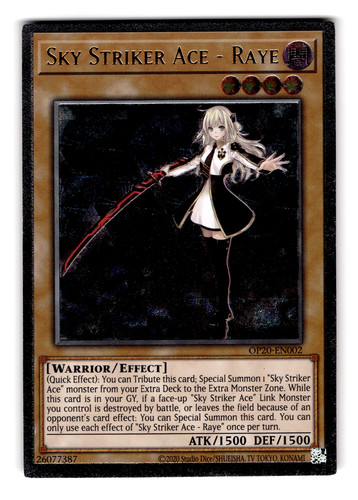 Yugioh sky striker - sky, ace