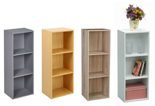 Libreria legno effetto 3 - in,