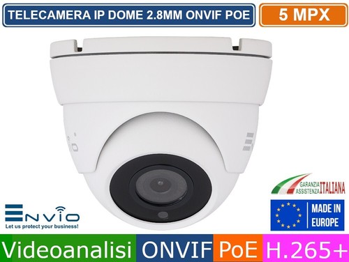 Telecamera dome mp onvif - telecamera, ip