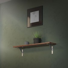 2x Mensole in alluminio