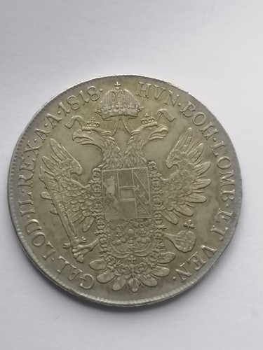 Tallero convenzione 1818 - tallero,