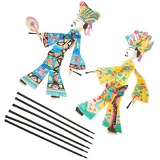  Kit per teatro delle marionette delle ombre 2 pezzi - Figure tradizionali