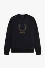 🔵 Fred Perry – Felpa con