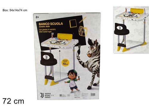 Banco scuola metallo bianco - metallo,