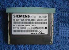 Siemens Simatic S7 Memory Card,6ES7 951-0KF00-0AA0, 5V-Flash  64K gelöscht ok.