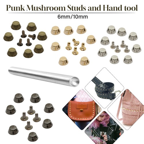 100pcs ottone punk borchie con - 100pcs,