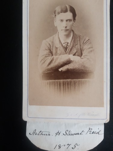 1875 cdv arthur stewart reid - 1875,