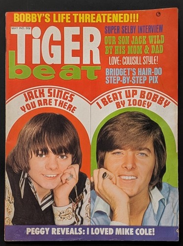 Vtg tiger beat magazine may - vtg,