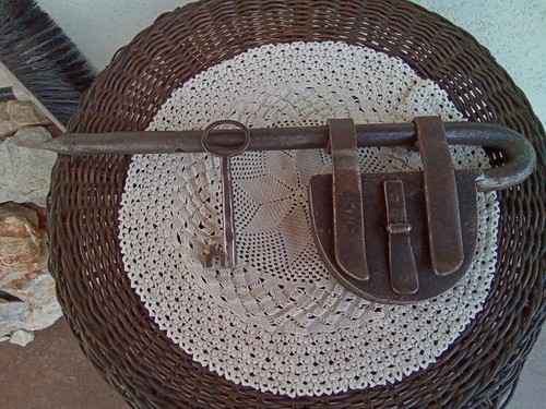 Antico lucchetto doppia - antico,