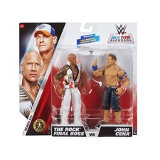 WWE Showdown 2-Pack Series 23 JOHN CENA THE ROCK FINAL BOSS Action Figures 2025