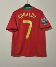 Maglia Calcio Shirt Portogallo 2008 Cristiano Ronaldo Football Jersey Camisa