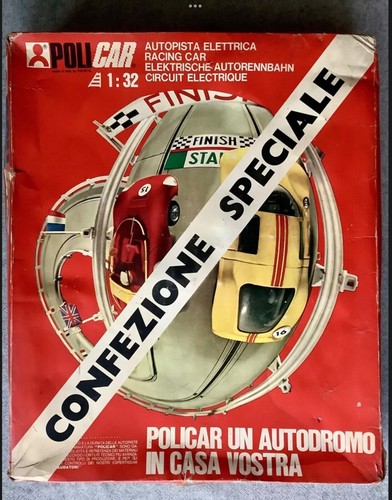 Slot car policar polistil - car,