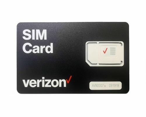 Verizon scheda sim - verizon, (aperta)