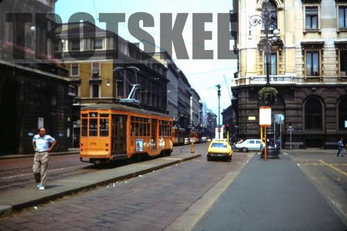 35mm slide italy - italy, milan