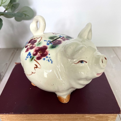 Salvadanaio vintage ceramica